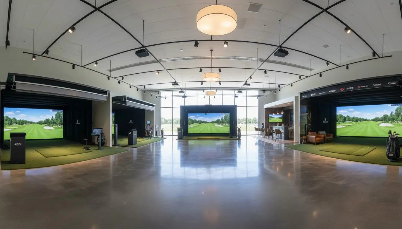 Golf simulator equipment