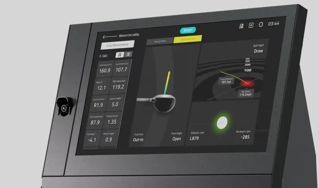 GolfVX FA golf simulator console