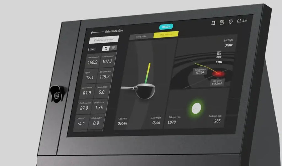 GolfVX FA golf simulator console