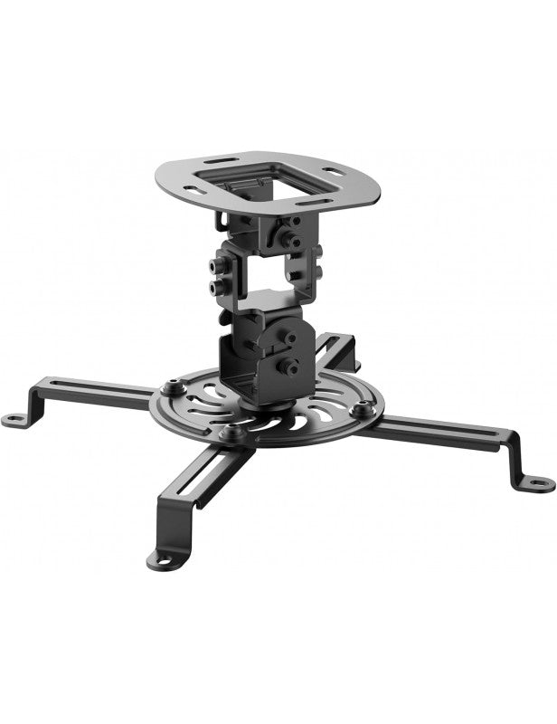 Universal adjustable projector ceiling mount